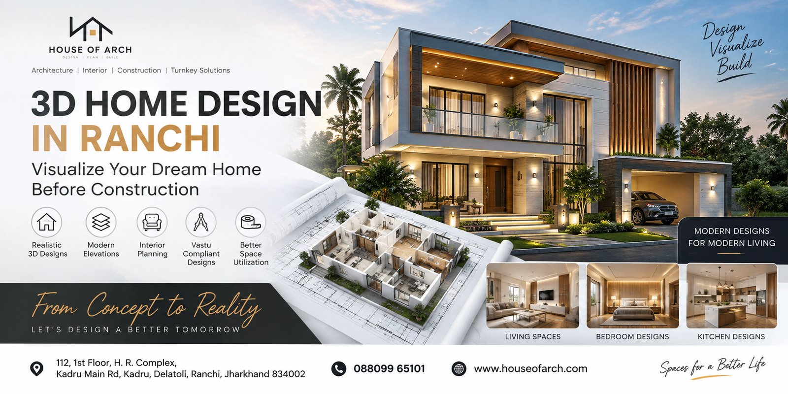 3D Home Design in Ranchi